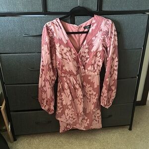 Floral Long Sleeve Dress